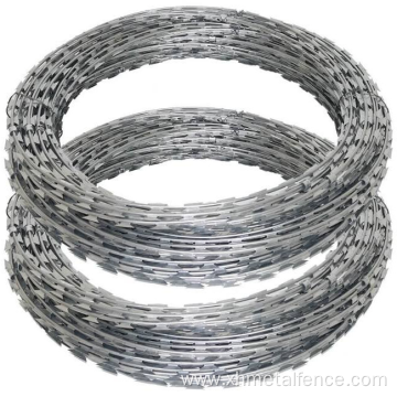 Hot Dipped Clips Razor Wire